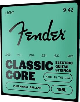 Struny pro elektrickou kytaru Fender Round Core Nickel 155L 9-42 Struny pro elektrickou kytaru - 3
