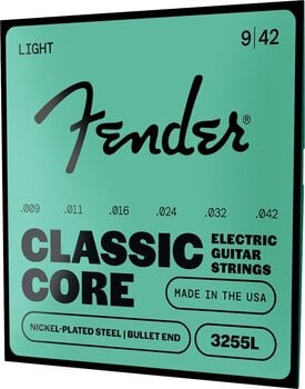 Struny pro elektrickou kytaru Fender Round Core NPS 3255L 9-42 Bullet Struny pro elektrickou kytaru - 3