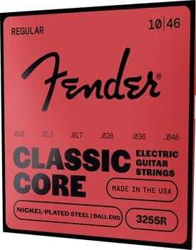 Snaren voor elektrische gitaar Fender Round Core NPS 3255R 10-46 Bullet Snaren voor elektrische gitaar - 3
