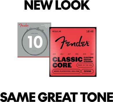 Snaren voor elektrische gitaar Fender Round Core NPS 3255R 10-46 Bullet Snaren voor elektrische gitaar - 4