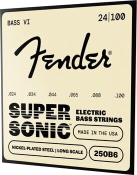 Basszusgitár húr Fender Super 250's 24-100 Basszusgitár húr (Mint új) - 3
