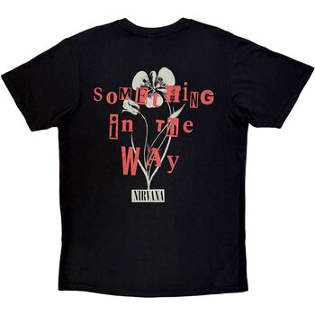 T-krekls Nirvana Something In The Way (Back Print) Black S T-krekls - 2