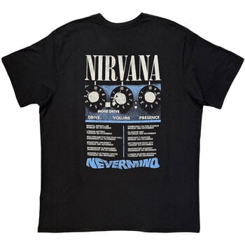 T-krekls Nirvana More Drive (Back Print) Black S T-krekls - 2