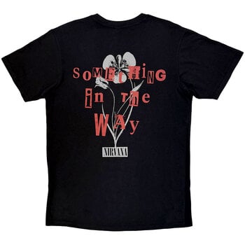 T-Shirt Nirvana Something In The Way (Back Print) Black L T-Shirt - 2