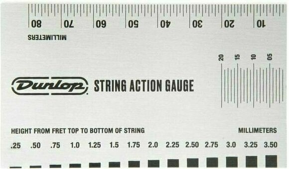 Tool for Guitar Dunlop DGT04 System 65 Action Gauge - 2