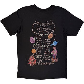 T-krekls The Smashing Pumpkins Celestial Collage (Back Print) Black 2XL T-krekls - 2