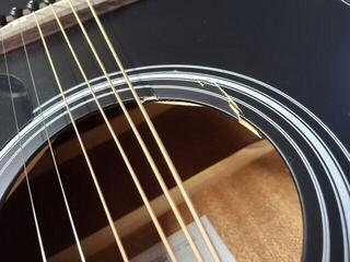Dreadnought Guitar Pasadena PDC-100 Black Dreadnought Guitar (Damaged) - 3