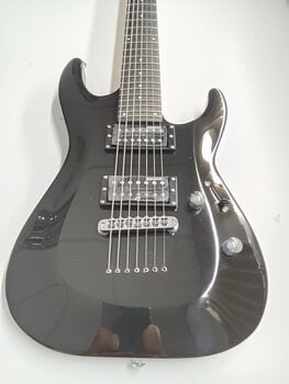 Guitarra elétrica de 7 cordas ESP LTD MH-17Kit Black Guitarra elétrica de 7 cordas (Tao bons como novos) - 2