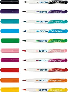 Fixka GIOTTO Turbo Soft Brush Sada fixiek Mix 10 ks - 2
