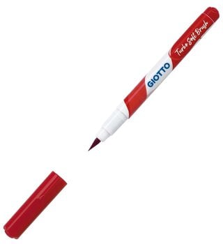 Fixka GIOTTO Fluo Brush Pen Sada fixiek Mix 6 ks - 6
