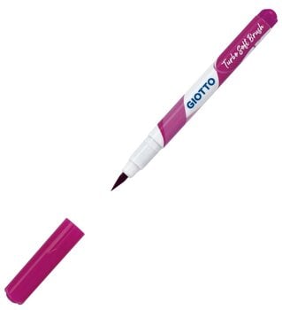 Fixka GIOTTO Fluo Brush Pen Sada fixiek Mix 6 ks - 9