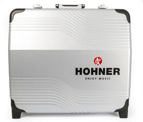 Piano accordion Hohner Mattia IV 96 Gun Piano accordion Gun Black/Pearl Key - 6