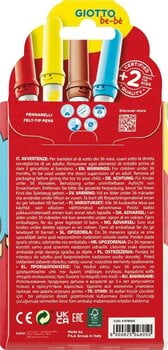 Flomaster GIOTTO Be-Bé Set flomastera 5 mm Miješati 6 kom - 3