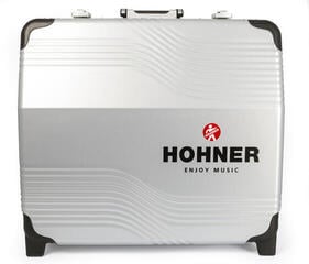 Piano accordion Hohner Mattia IV 120 CR Piano accordion Gun Black/White Key - 6