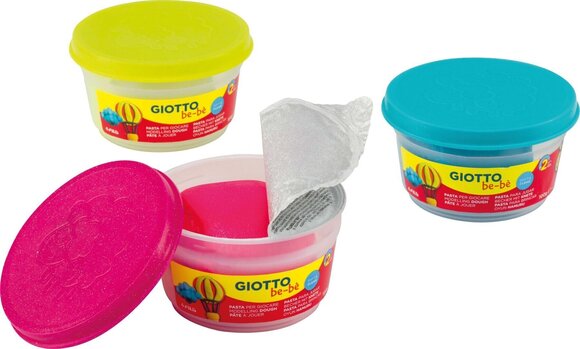 Modelēšanas māls bērniem GIOTTO Be-Bé Modelēšanas māls bērniem Mix 3 x 100 g - 5