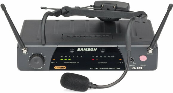 Système sans fil avec micro serre-tête Samson AirLine 77 AH7 Fitness Headset E1 - 2