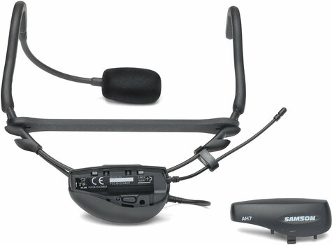 Безжични слушалки с микрофон Samson AirLine 77 AH7 Fitness Headset E1 - 7