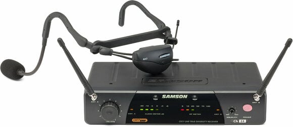 Système sans fil avec micro serre-tête Samson AirLine 77 AH7 Fitness Headset E2 (Endommagé) - 10