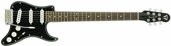 Elektromos gitár Traveler Guitar Travelcaster Deluxe Gloss Black - 2