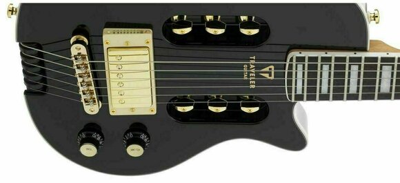 Headless Gitarre Traveler Guitar EG-1 Gloss Black - 4