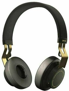 Bezdrátová sluchátka na uši Jabra Move Wireless Black/Gold - 2