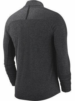 Hoodie/Sweater Nike Dry Knit Statement 1/2 Zip Mens Sweater Black/Dark Grey XL - 2