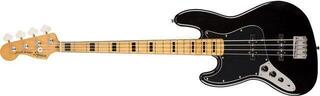 Elektromos basszusgitár Fender Squier Classic Vibe 70s Jazz Bass MN LH Black Elektromos basszusgitár - 1