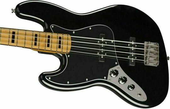 Baixo de 4 cordas Fender Squier Classic Vibe 70s Jazz Bass MN LH Preto - 5