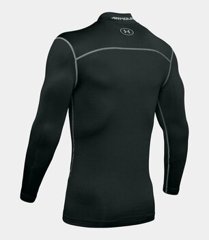 Thermo ondergoed Under Armour ColdGear Compression Mock Black/Steel M - 2