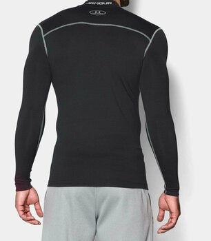 Thermo ondergoed Under Armour ColdGear Compression Mock Black/Steel M - 5