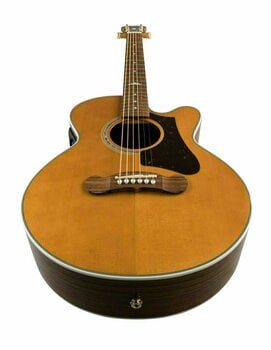 Elektroakusztikus gitár Epiphone EJ-200SCE Coupe Vintage Natural - 3
