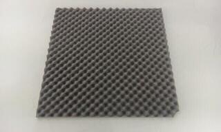 Absorbent Schaumstoffplatte Audiotec Pyramid Waves 50x50x2 Absorbent Schaumstoffplatte (Beschädigt) - 1