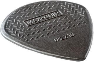 Pick Dunlop 471R3C Nylon Max Grip Jazz III Carbon Pick - 2