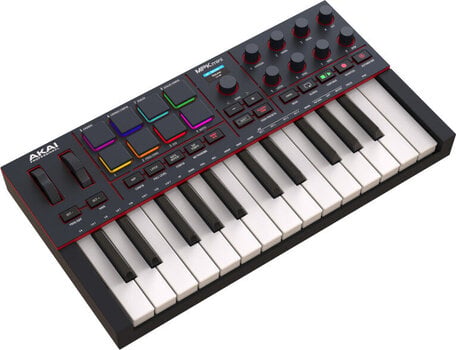 MIDI sintesajzer Akai MPK Mini MK4 Basic SET Black MIDI sintesajzer - 3