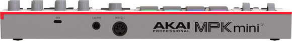 Master Keyboard Akai MPK Mini MK4 Basic SET Gray Master Keyboard - 4