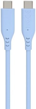 USB кабл PremiumCord Silicone USB-C 60W 480Mbps Blue 1,5 m USB кабл - 2