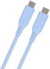 USB Cable PremiumCord Silicone USB-C 60W 480Mbps Blue 1,5 m USB Cable - 2