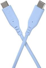 USB Cable PremiumCord Silicone USB-C 60W 480Mbps Blue 1,5 m USB Cable - 3
