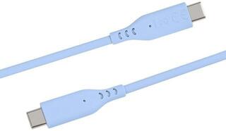 USB Cable PremiumCord Silicone USB-C 60W 480Mbps Blue 1,5 m USB Cable - 4