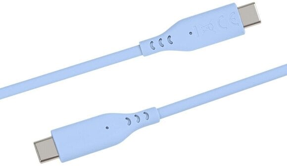 USB кабл PremiumCord Silicone USB-C 60W 480Mbps Blue 1,5 m USB кабл - 5