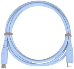 USB Cable PremiumCord Silicone USB-C 60W 480Mbps Blue 1,5 m USB Cable - 5