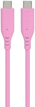 USB кабл PremiumCord Silicone USB-C 60W 480Mbps Pink 1,5 m USB кабл - 2