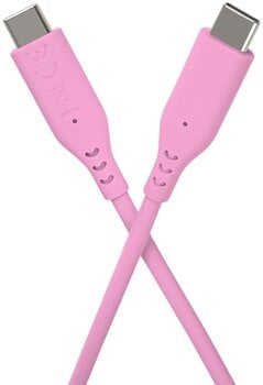 USB кабл PremiumCord Silicone USB-C 60W 480Mbps Pink 1,5 m USB кабл - 4