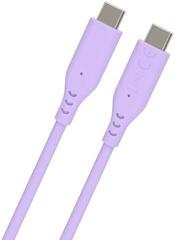USB кабл PremiumCord Silicone USB-C 60W 480Mbps Purple 1,5 m USB кабл - 2