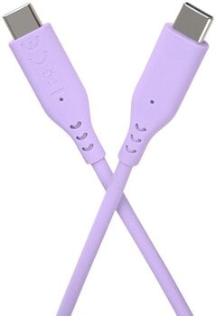USB кабл PremiumCord Silicone USB-C 60W 480Mbps Purple 1,5 m USB кабл - 4