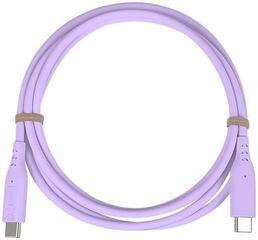 USB кабл PremiumCord Silicone USB-C 60W 480Mbps Purple 1,5 m USB кабл - 5