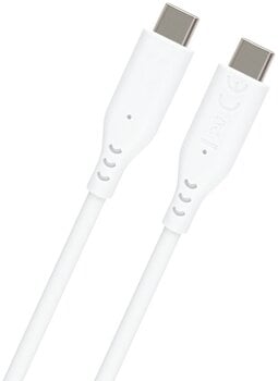 USB кабл PremiumCord Silicone USB-C 60W 480Mbps White 1,5 m USB кабл - 3