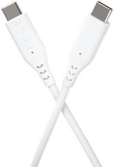 USB Cable PremiumCord Silicone USB-C 60W 480Mbps White 1,5 m USB Cable - 3