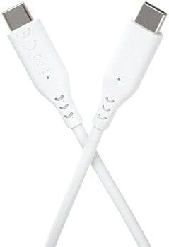 USB кабл PremiumCord Silicone USB-C 60W 480Mbps White 1,5 m USB кабл - 4