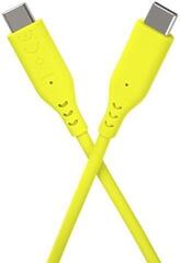 USB Cable PremiumCord Silicone USB-C 60W 480Mbps Yellow 1,5 m USB Cable - 3